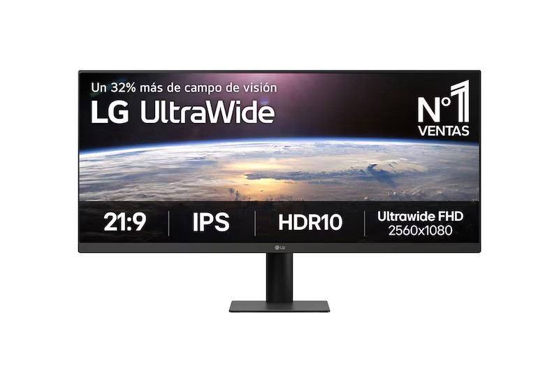 MONITOR LG 34 IPS UWFHD...