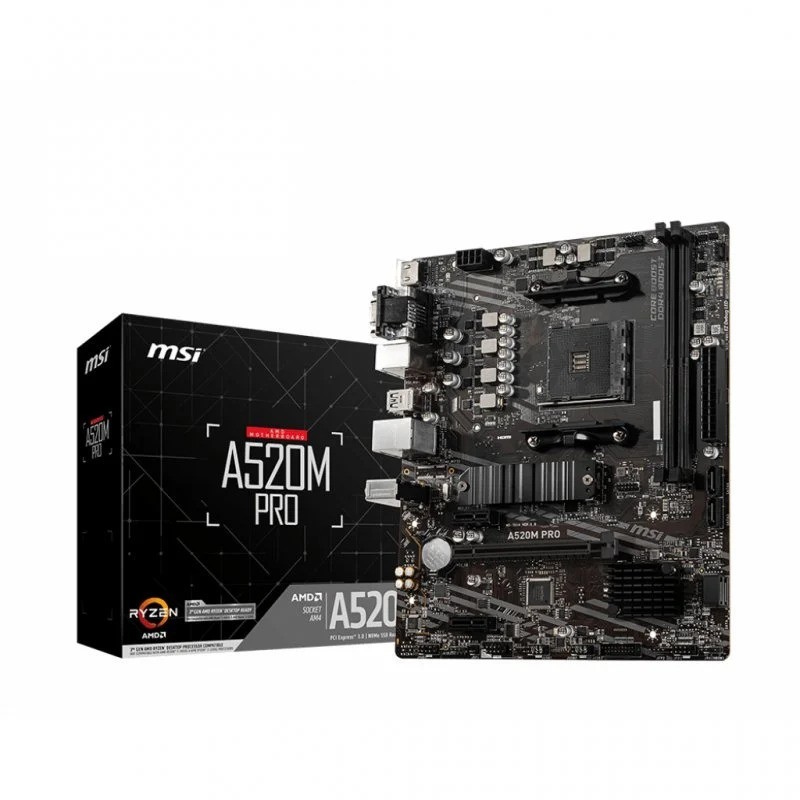 PLACA BASE MSI A520M PRO...