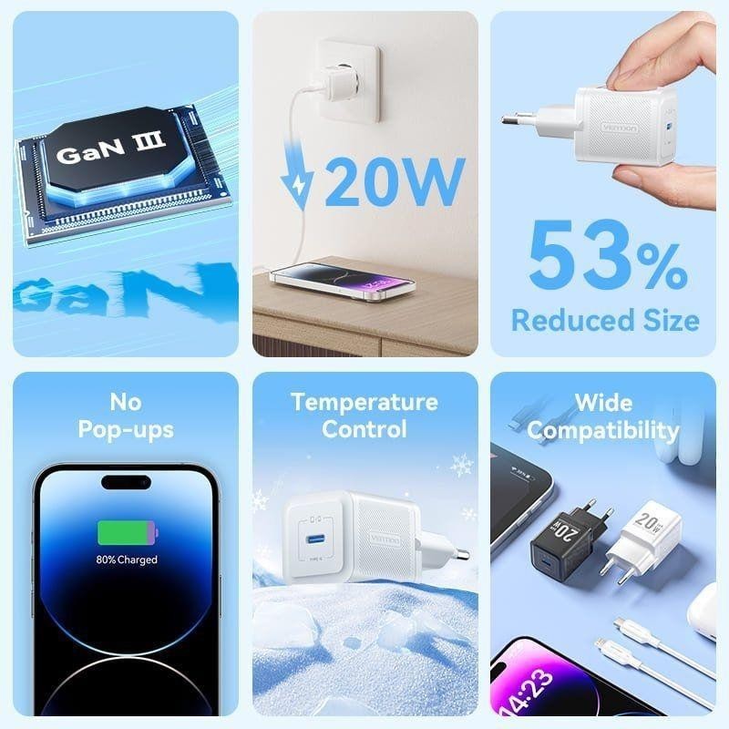 CARGADOR DE PARED VENTION...