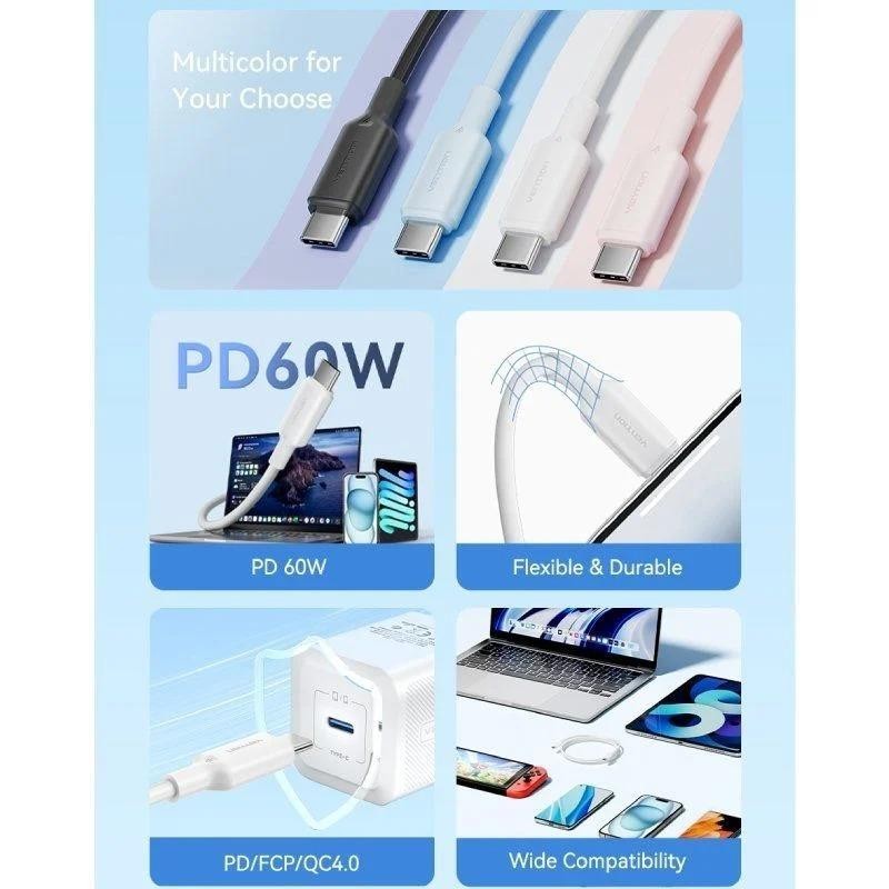 CABLE USB 2.0 VENTION TIPO...